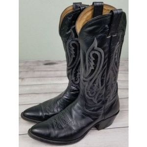 Nocona Men's Leather Cowboy Boots Size 10 B